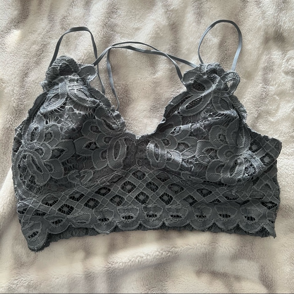 Lace Bralette - size L